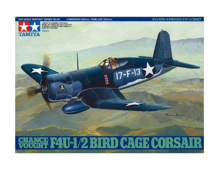 TAMIYA 61046 - 1:48 F4U-1/2 Bird Cage Corsair - Chance Vought [1]