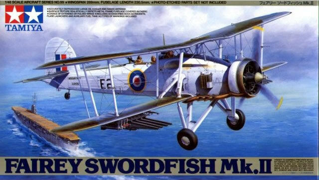 TAMIYA 61099 - 1:48 Fairey Swordfish Mk.II - 3 figures [1]