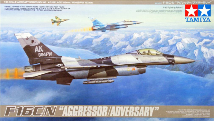 TAMIYA 61106 - 1:48 F-16 C/N "Aggressor/Adversary" [1]
