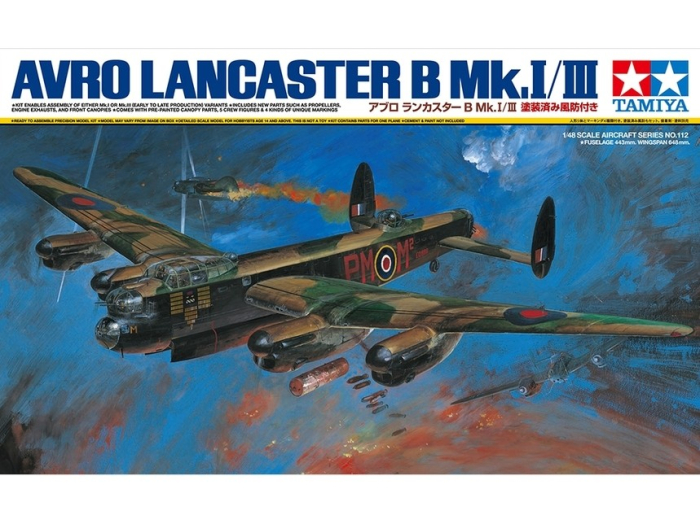TAMIYA 61111 - 1:48 Avro Lancaster B Mk.III Sp. - B Mk.I Sp "Grand Slam Bomber" [1]