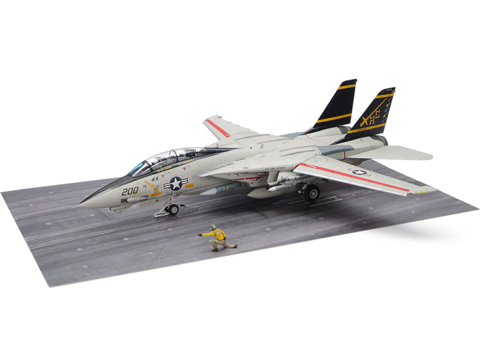 Tamiya 61122 - 1:48 Grumman F-14A Tomcat (Late Model) Carrier Launch Set [2]
