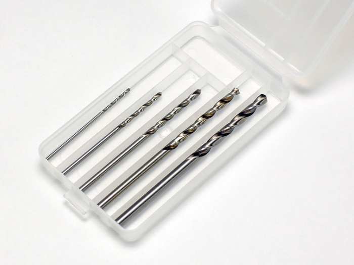TAMIYA 74049 - Tamiya Basic Drill Set (1,0 - 1,5 - 2,0 - 2,5 - 3,0 mm) [1]