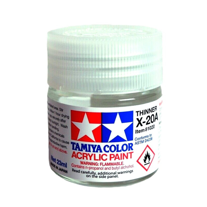 TAMIYA 81020 - X-20A Acrylic Thinner (23 ml) [1]