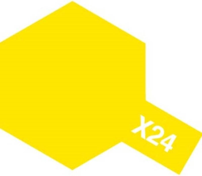 TAMIYA 81024 - X-24 Clear Yellow - Acrylic Paint (Gloss) 23 ml [1]