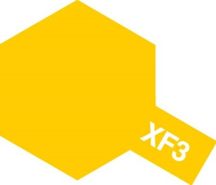 Tamiya 81303 - XF-3 Flat Yellow - Acrylic Paint (Flat) 23 Ml [1]