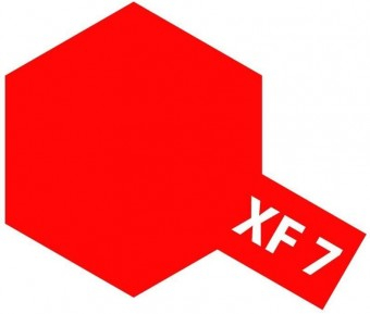 TAMIYA 81307 - XF-7 Flat Red - Acrylic Paint (Flatt) 23 ml [1]