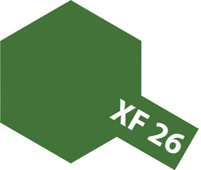 TAMIYA 81326 - XF-26 Deep Green - Acrylic Paint (Flatt) 23 ml [1]