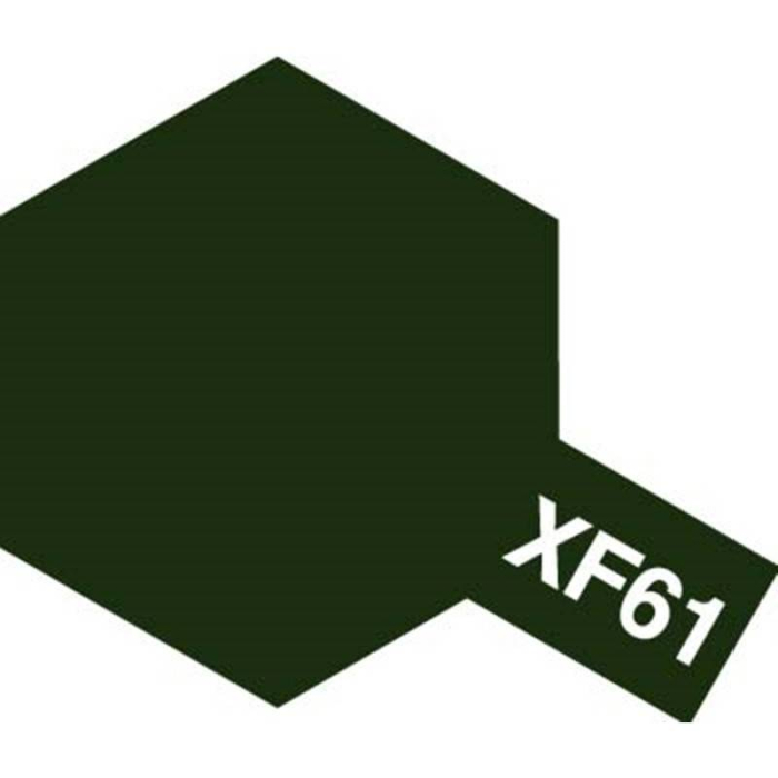 Tamiya 81361 - XF-61 Dark Green - Acrylic Paint (Flatt) 23 Ml [1]