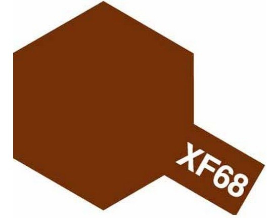 TAMIYA 81368 - XF-68 NATO Brown - Acrylic Paint (Flat) 23 ml [1]