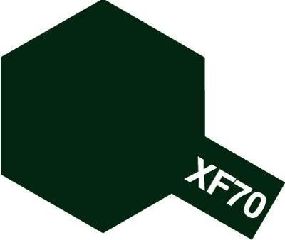 Tamiya 81370 - XF-70 Dark Green 2 (IJN) - Acrylic Paint (Flat) 23 ml [1]