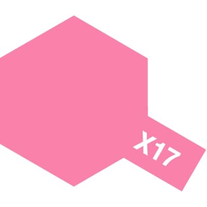Tamiya 81517 - X-17 Pink - Acrylic Paint Mini (Gloss) 10 ml [1]