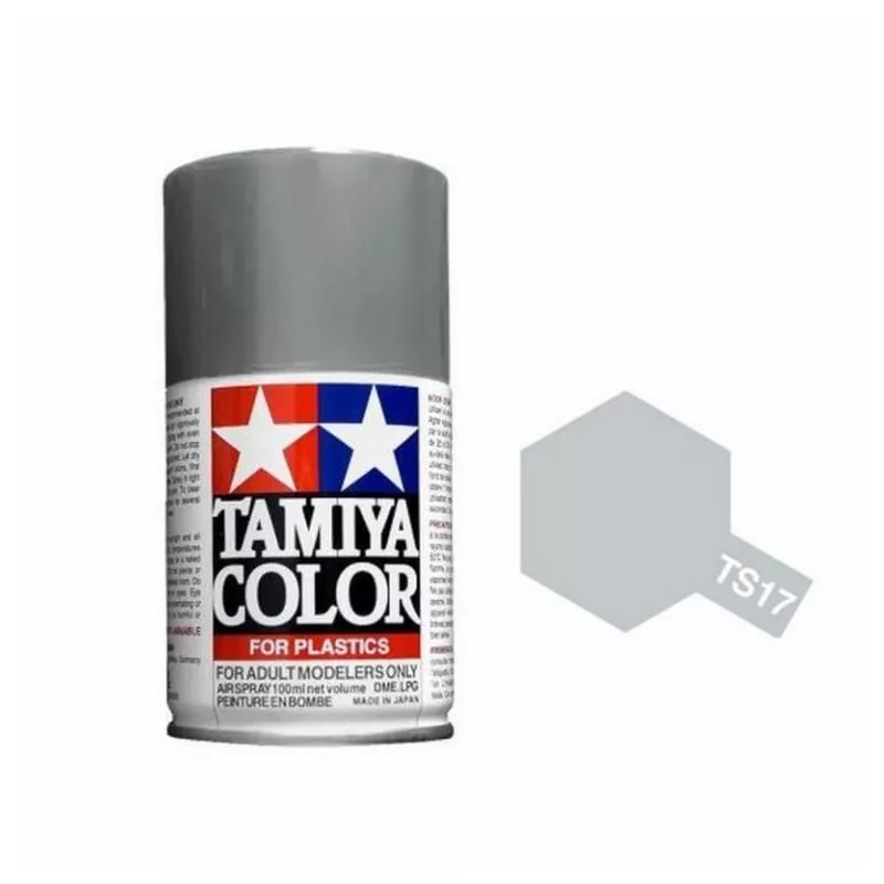 Tamiya 85017 - TS-17 Gloss Aluminium 100 ml (lucios) [1]