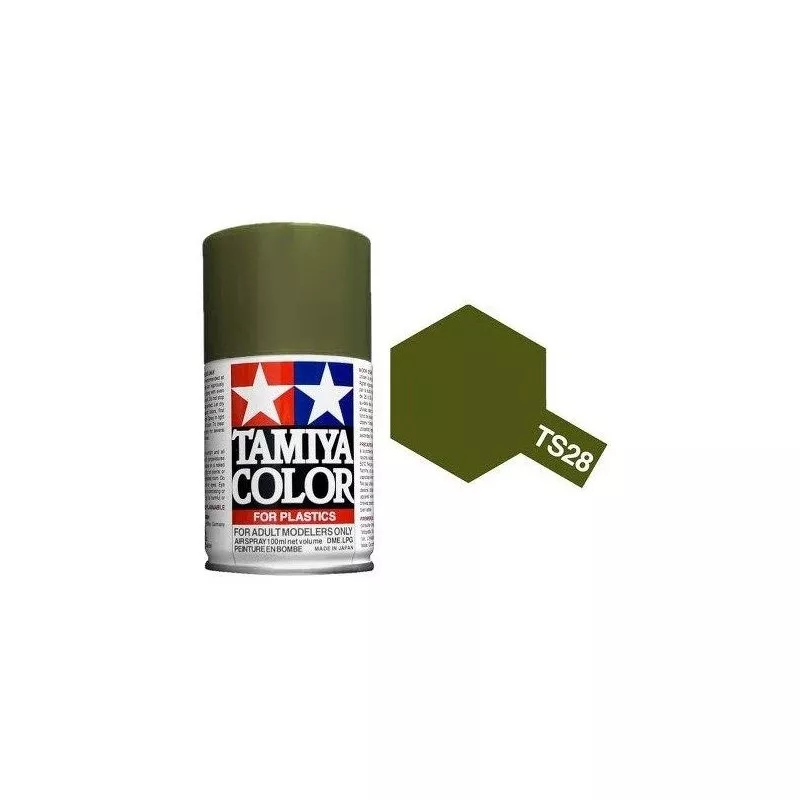 Tamiya 85028 - TS-28 Olive Drab 100 ml (lucios) [1]