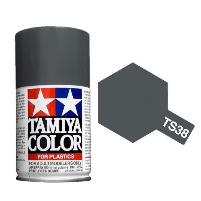 Tamiya 85038 - TS-38 Gun Metal 100 ml (lucios) [1]