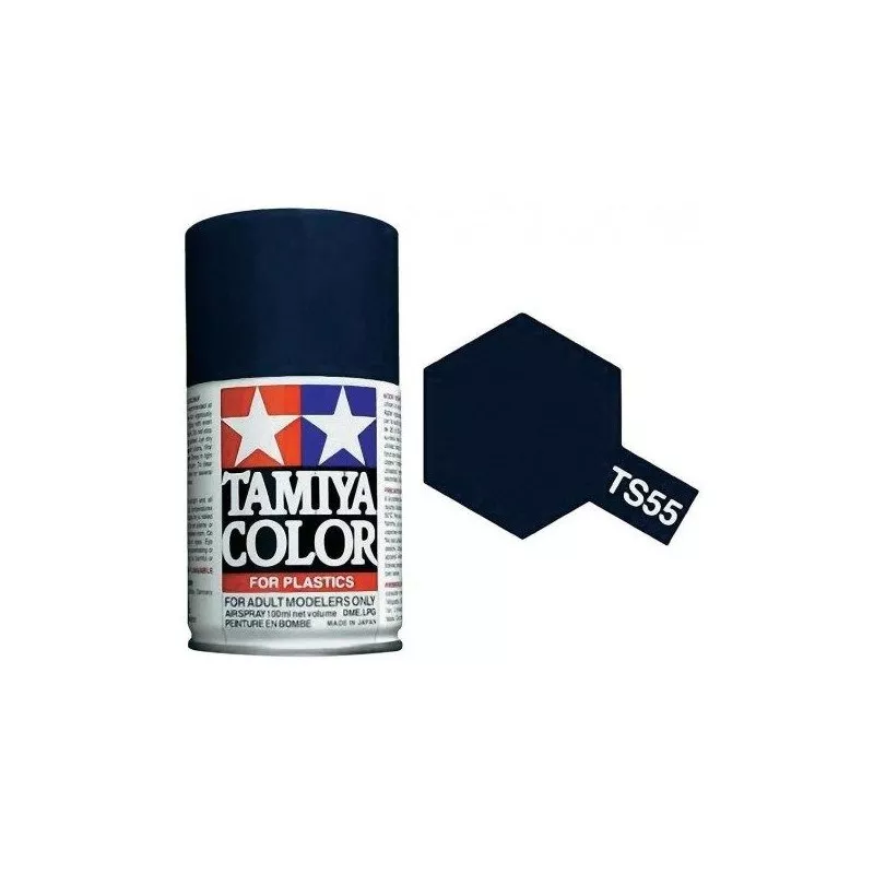 Tamiya 85055 - TS-55 Dark Blue 100 ml (lucios) [1]