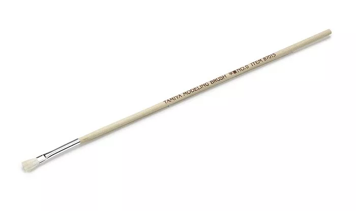 Tamiya 87015 - Tamiya Modeling Brush Series Flat Brush No.0 [1]
