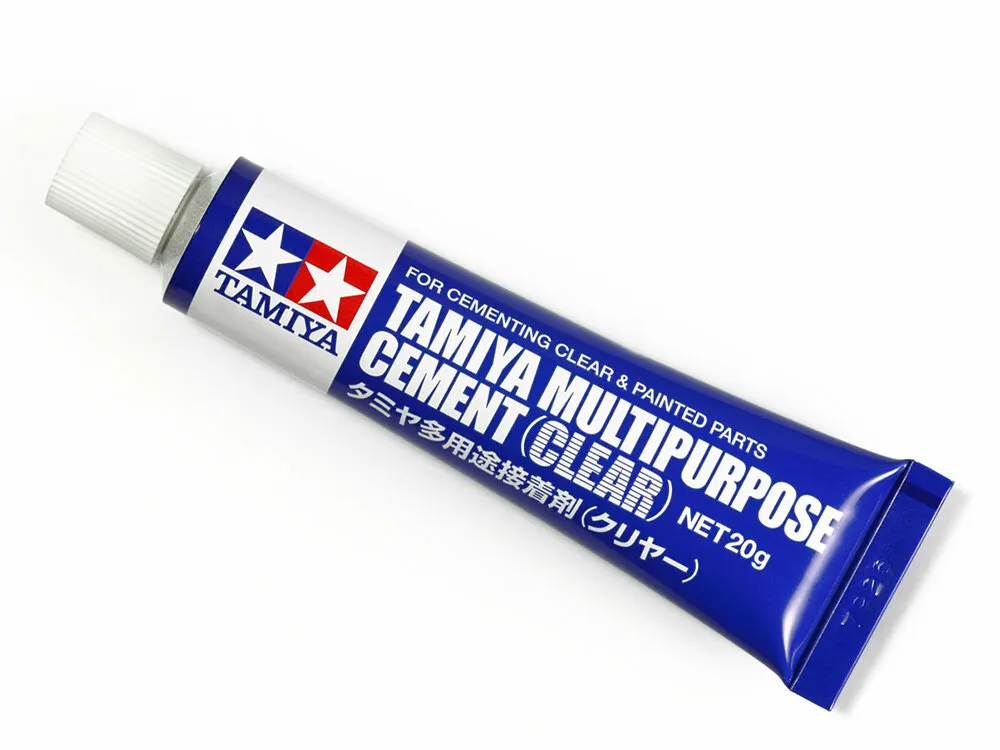 Tamiya 87188 - Multipurpose Cement (clear) for cementing clear and painted parts (20g) [1]