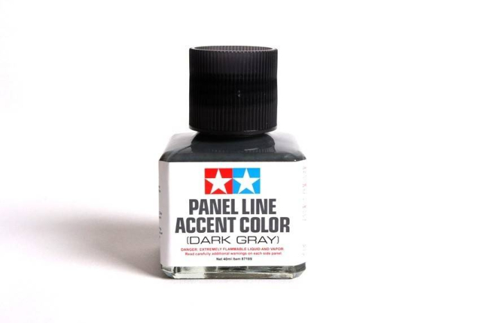 Tamiya 87199 - Panel Line Accent Color (Dark Gray) - 40ml [1]