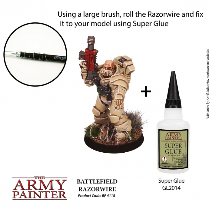 The Army Painter - Battlefield Basing: Battlefield Razorwire [3]