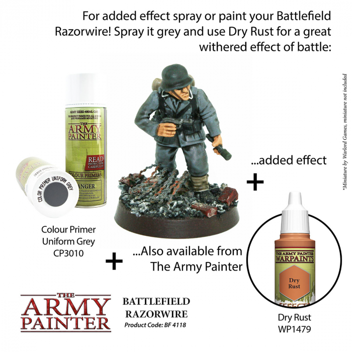The Army Painter - Battlefield Basing: Battlefield Razorwire [4]