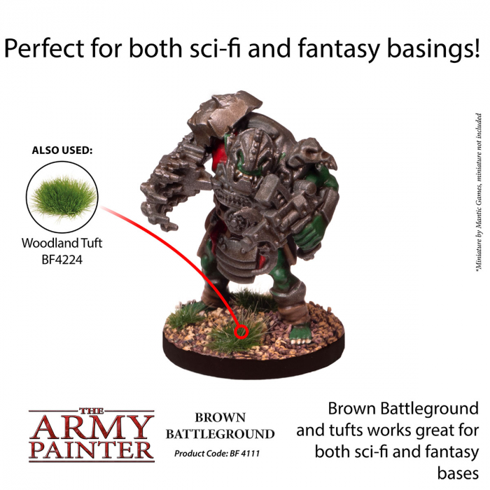The Army Painter - Battlefield Basing: Brown Battleground [5]