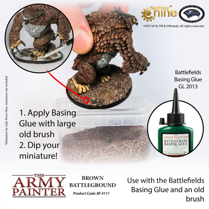The Army Painter - Battlefield Basing: Brown Battleground [3]