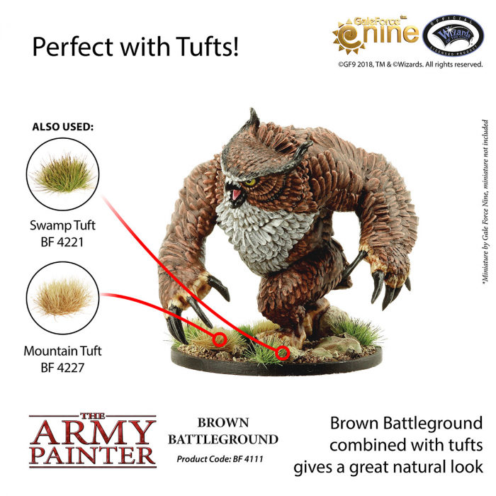 The Army Painter - Battlefield Basing: Brown Battleground [4]