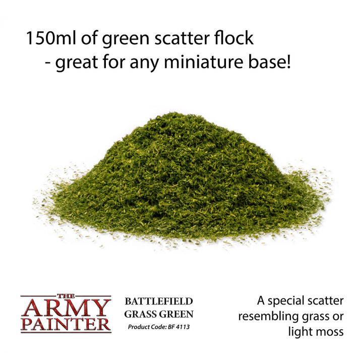 The Army Painter - Battlefield Basing: Grass Green [2]