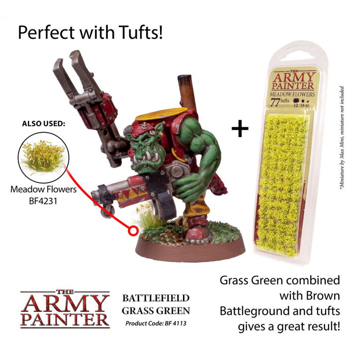 The Army Painter - Battlefield Basing: Grass Green [4]
