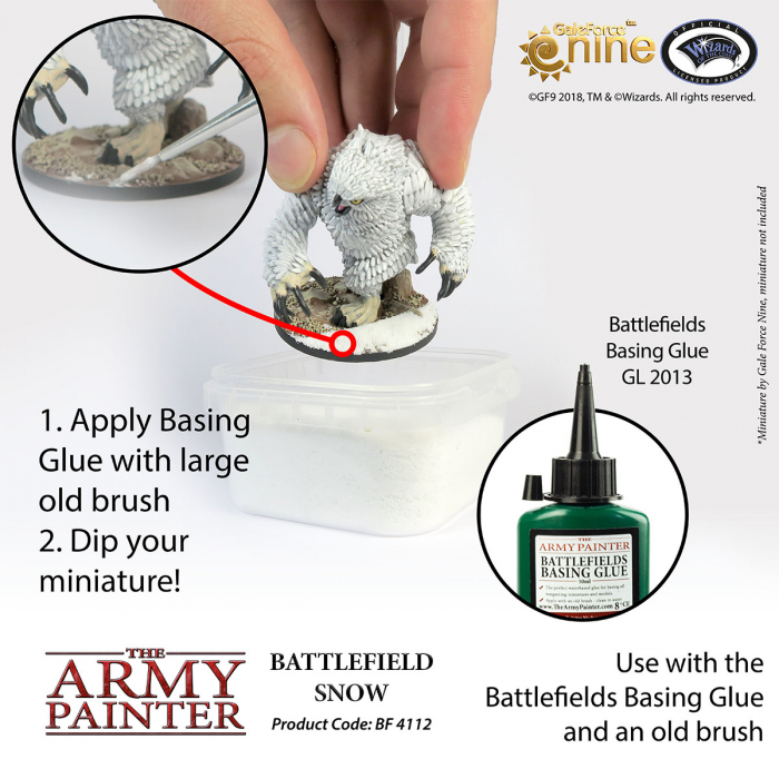 The Army Painter - Battlefield Basing: Snow [3]