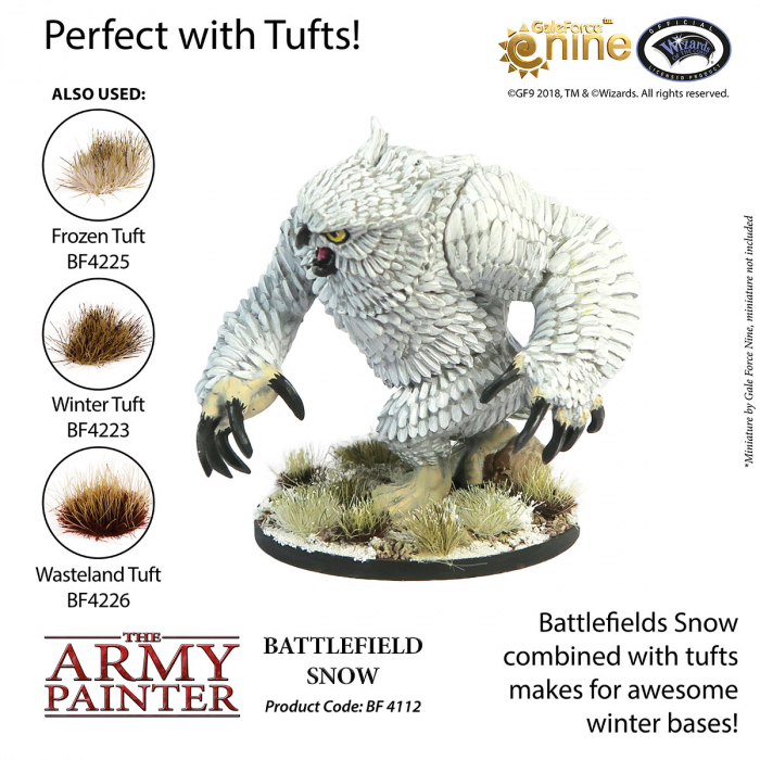 The Army Painter - Battlefield Basing: Snow [4]