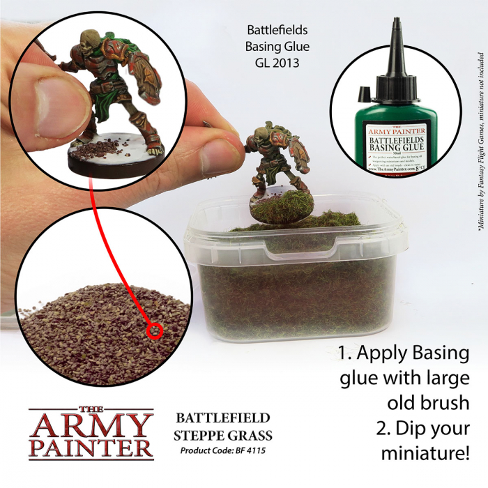 The Army Painter - Battlefield Basing: Steppe Grass [3]