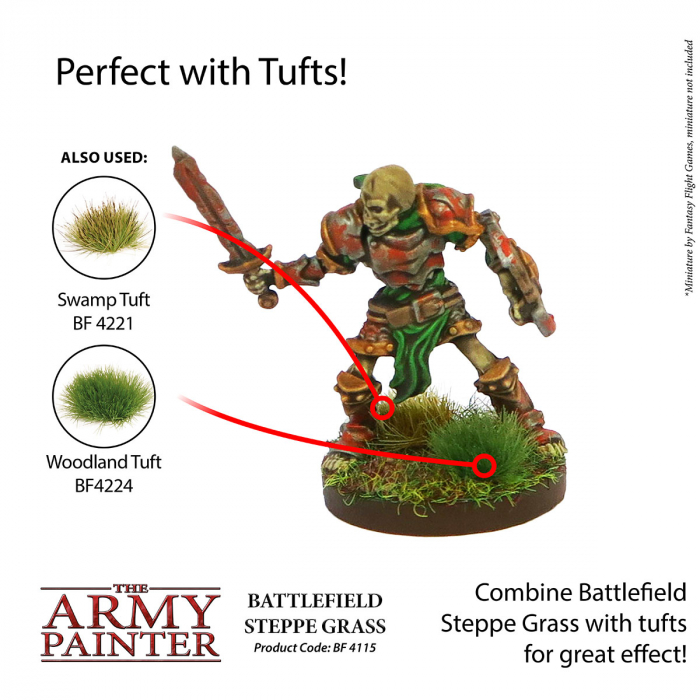 The Army Painter - Battlefield Basing: Steppe Grass [4]