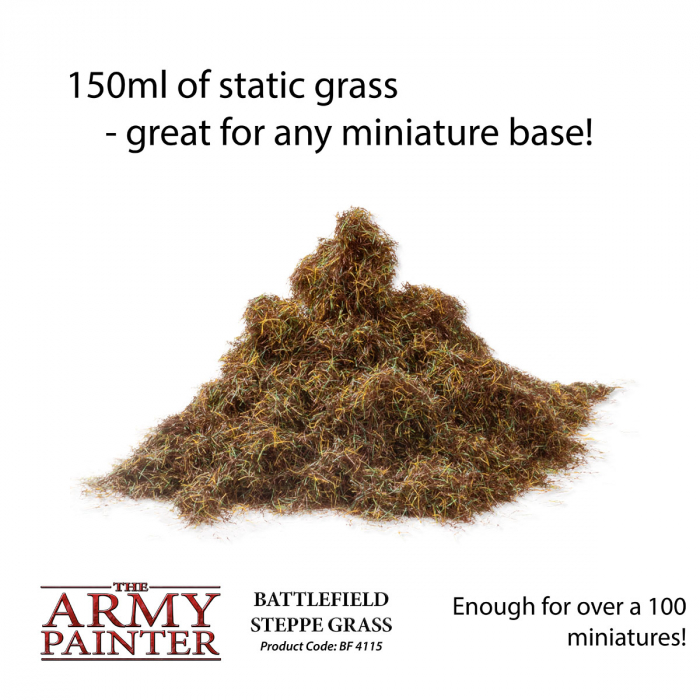 The Army Painter - Battlefield Basing: Steppe Grass [2]