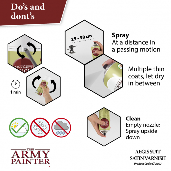 The Army Painter - Colour Primer: Aegis Suit Satin Varnish [5]