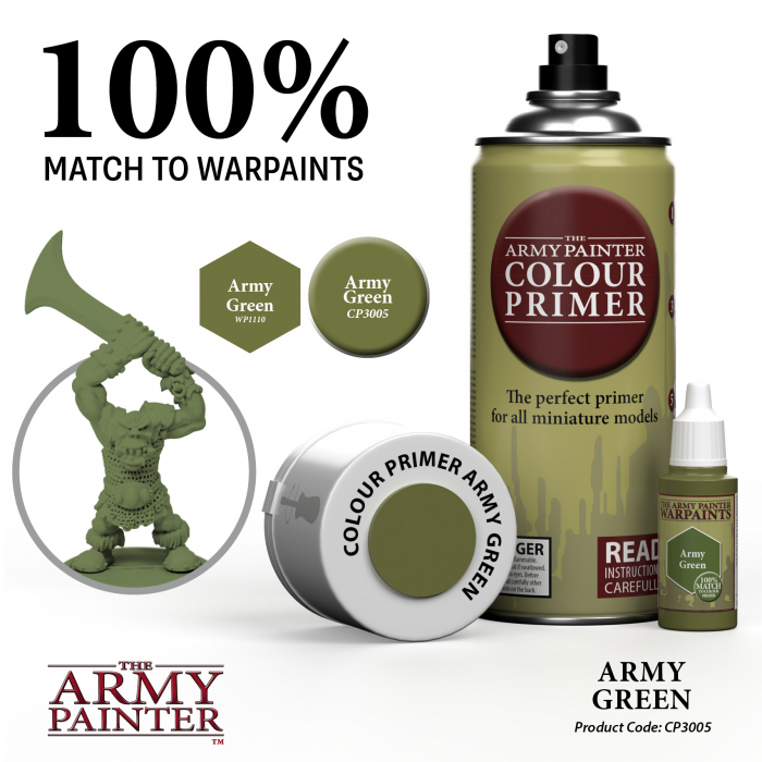 The Army Painter - Colour Primer: Army Green [4]