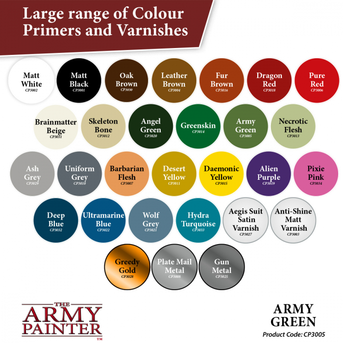 The Army Painter - Colour Primer: Army Green [6]