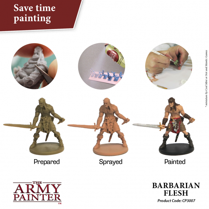 The Army Painter - Colour Primer: Barbarian Flesh [2]