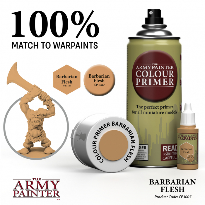 The Army Painter - Colour Primer: Barbarian Flesh [4]