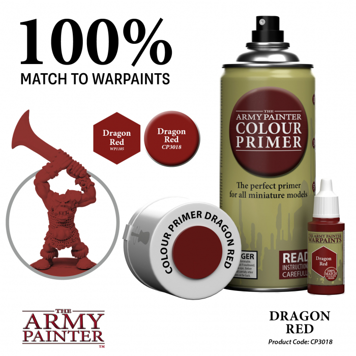 The Army Painter - Colour Primer: Dragon Red [4]