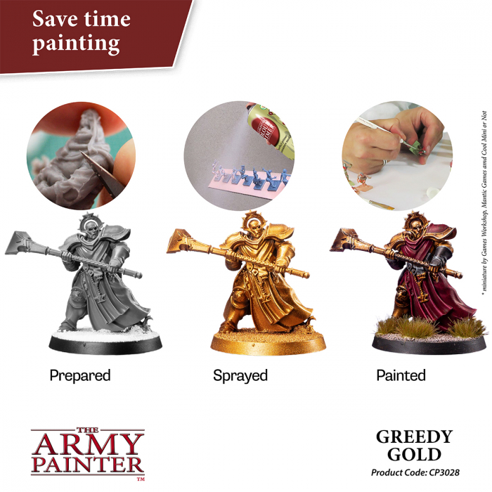 The Army Painter - Colour Primer: Greedy Gold [2]