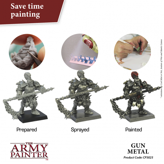 The Army Painter - Colour Primer: Gun Metal [2]