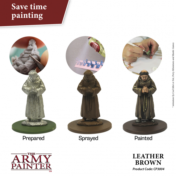The Army Painter - Colour Primer: Leather Brown [2]
