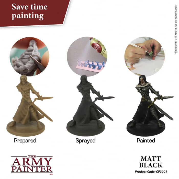 The Army Painter - Colour Primer: Matt Black [2]