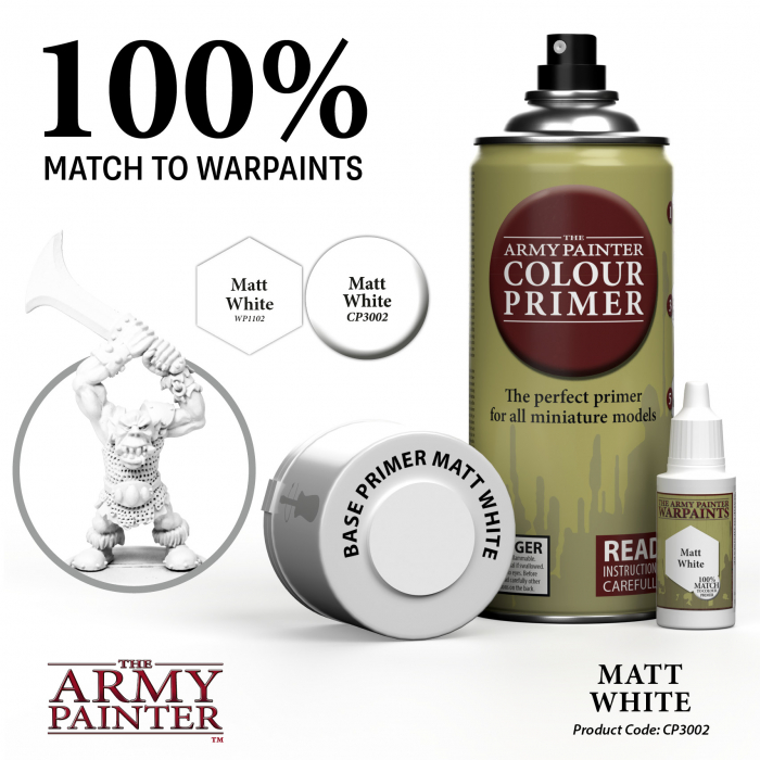 The Army Painter - Colour Primer: Matt White [4]