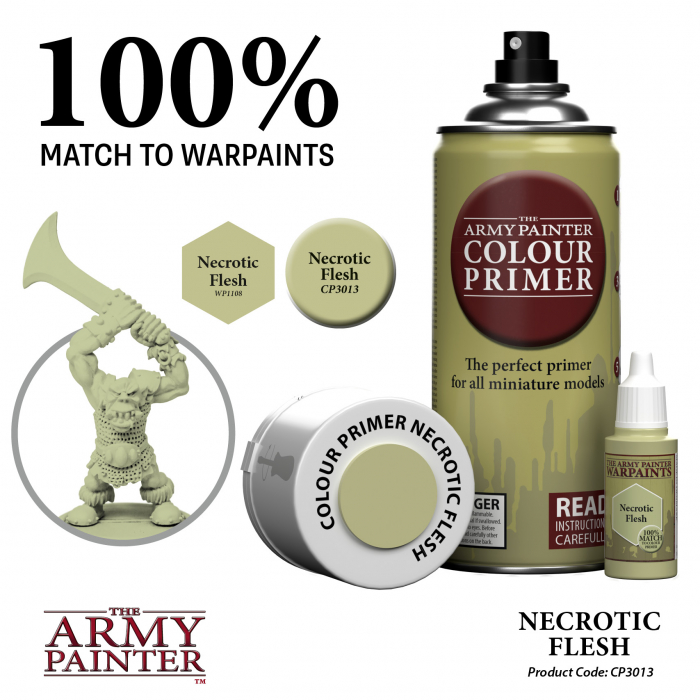 The Army Painter - Colour Primer: Necrotic Flesh [4]