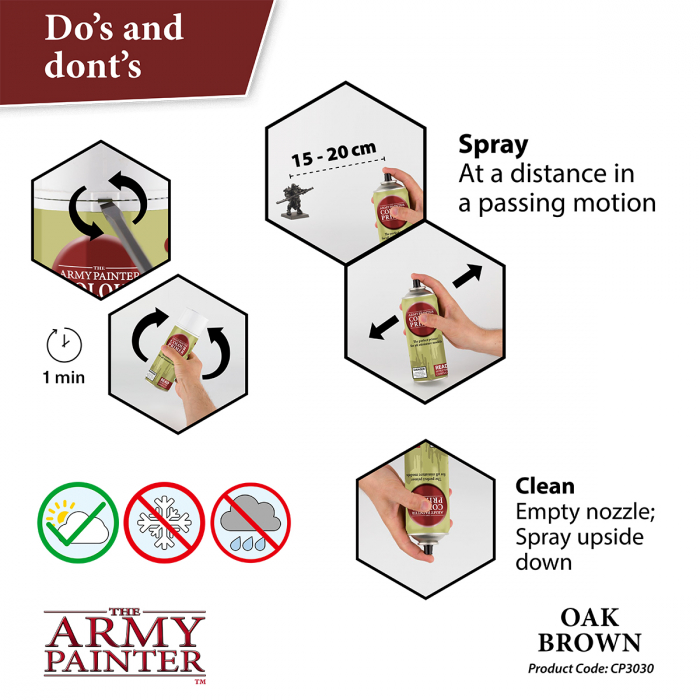 The Army Painter - Colour Primer: Oak Brown [5]