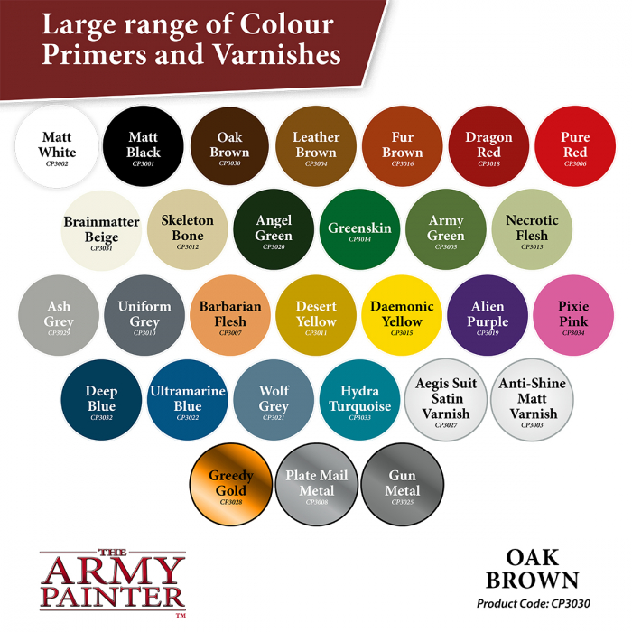 The Army Painter - Colour Primer: Oak Brown [6]