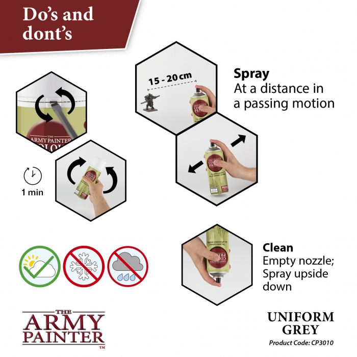 The Army Painter - Colour Primer: Uniform Grey [5]
