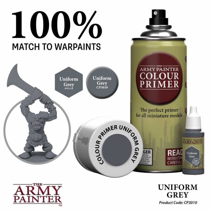 The Army Painter - Colour Primer: Uniform Grey [4]